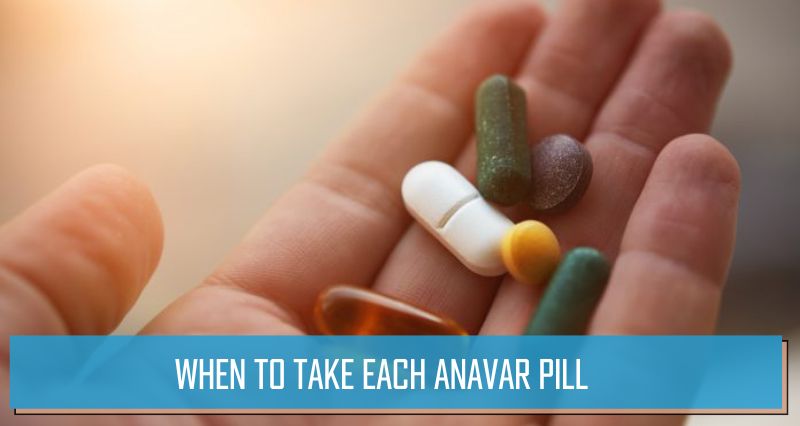 When to take each Anavar pill
